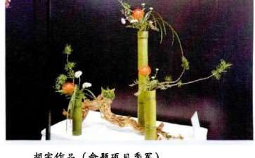 第五届中国华中杯插花花艺大赛 图片