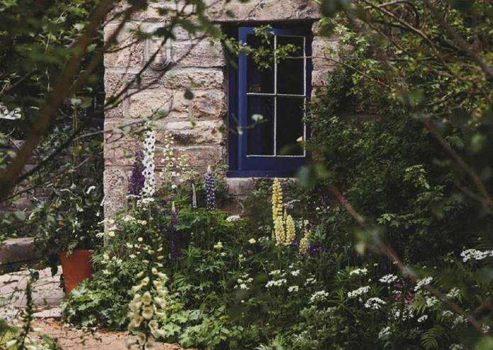 切尔西花卉展览的2个花园作品 图片