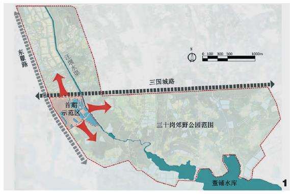 合肥三十岗郊野公园林地保护修复定位