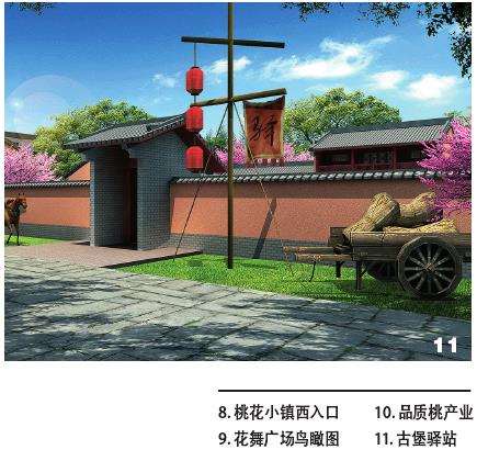 安宁堡桃花小镇的3个乡愁记忆提炼
