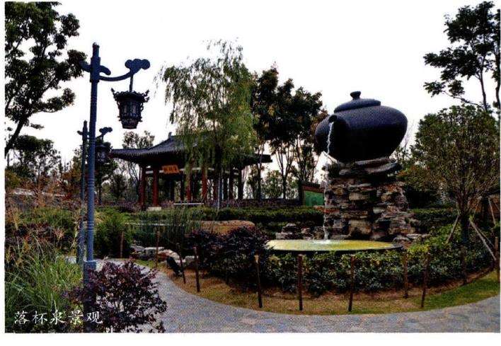 天门园景观设计占地170平方米