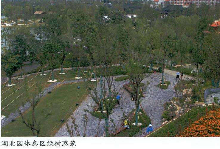 湖北园建在园博园整体布局