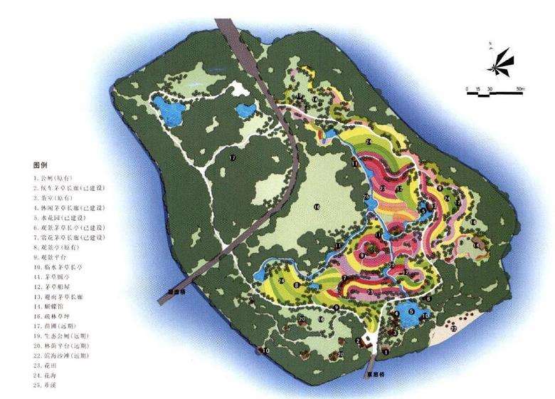 福建省厦门园博苑海洋岛景观设计 图片