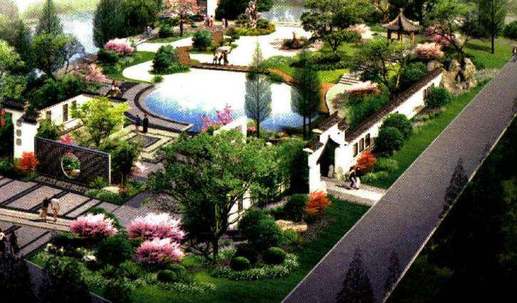 南京园名为镜园占地面积2800平方米