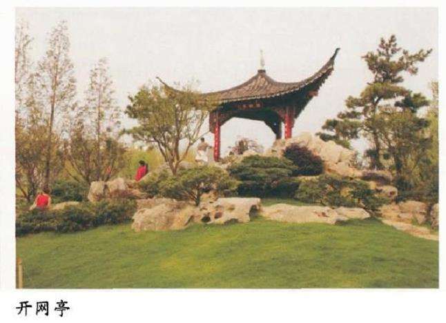 杭州园位于楚水景区