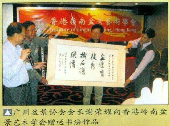 香港岭南盆景第二届代表大会