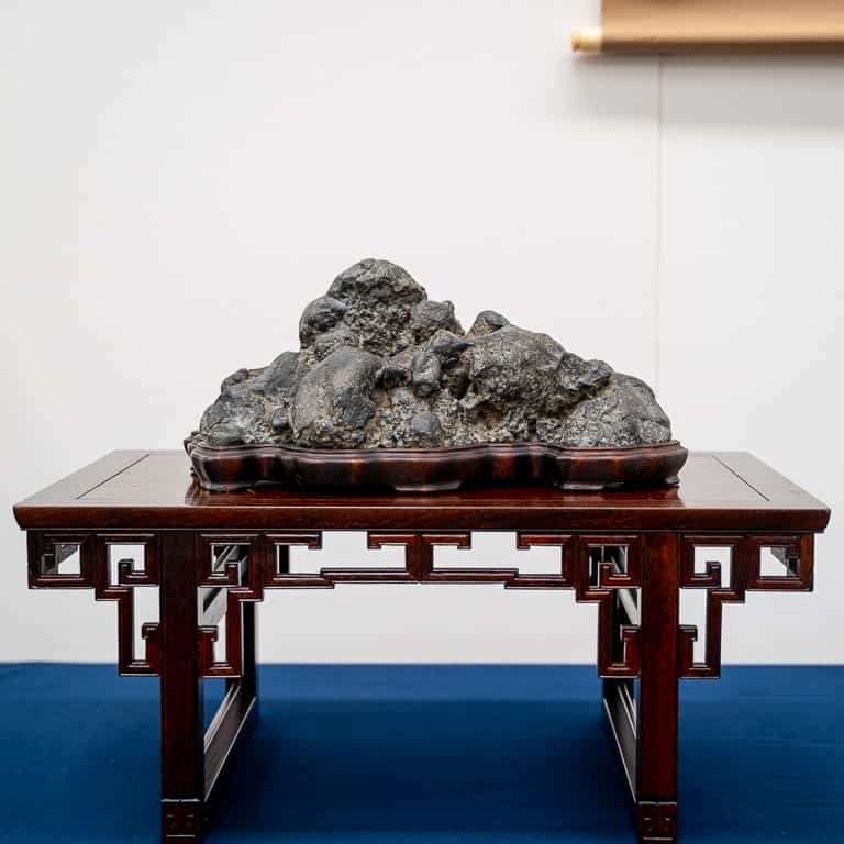 日本第七届水石盆景展 图片