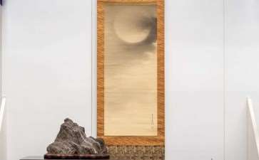 日本第七届水石盆景展 图片