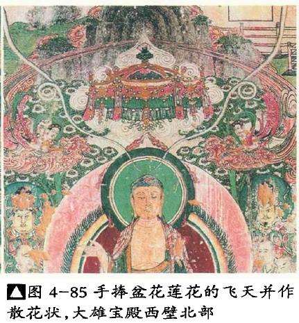 山西高平开化寺壁画中的盆景