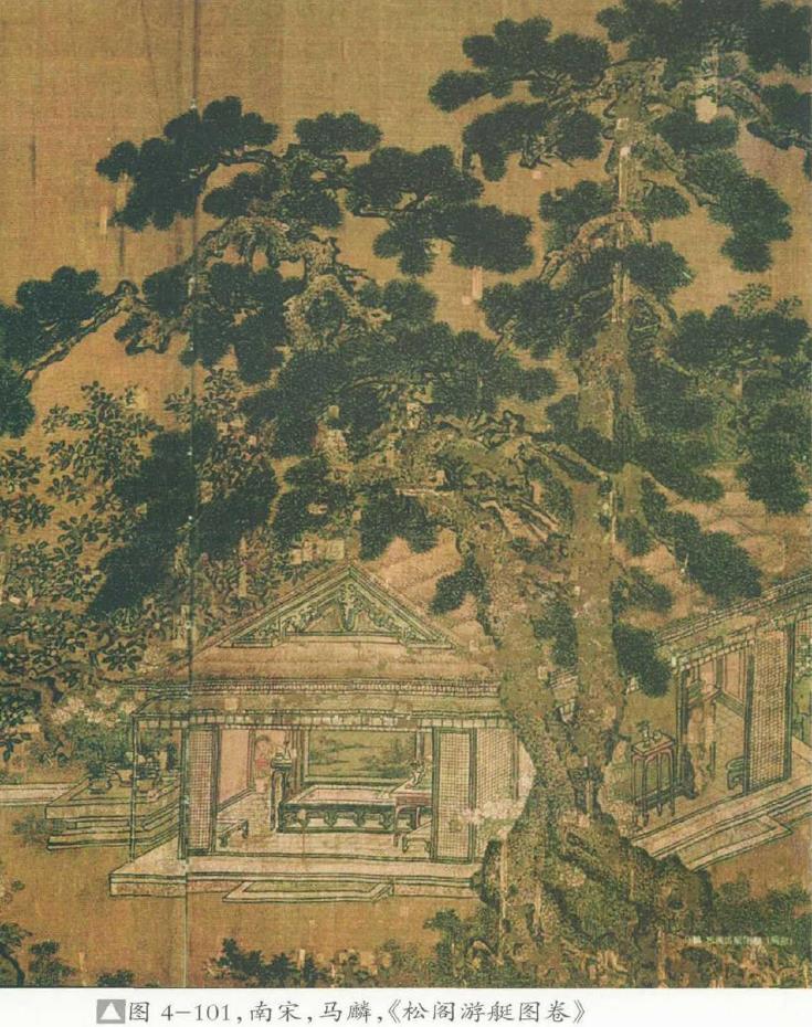 南宋绘画作品中描绘的盆景