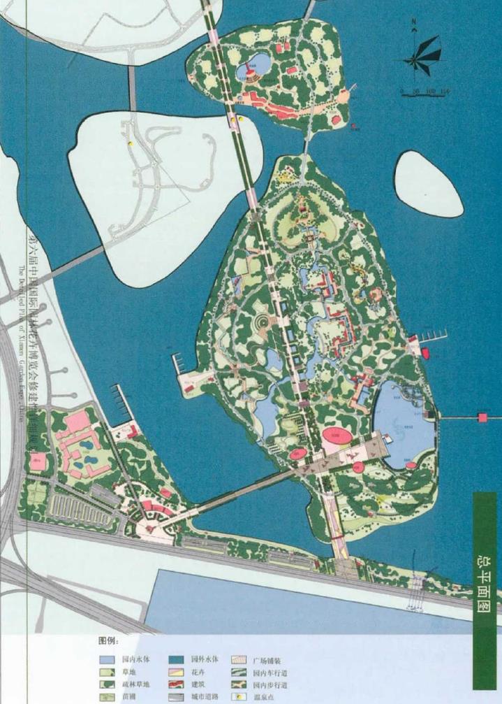 厦门园林博览苑景观怎么总体布局的4个方法