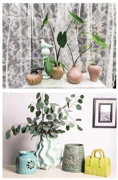 盆器在家庭园艺产品中占有很大比重