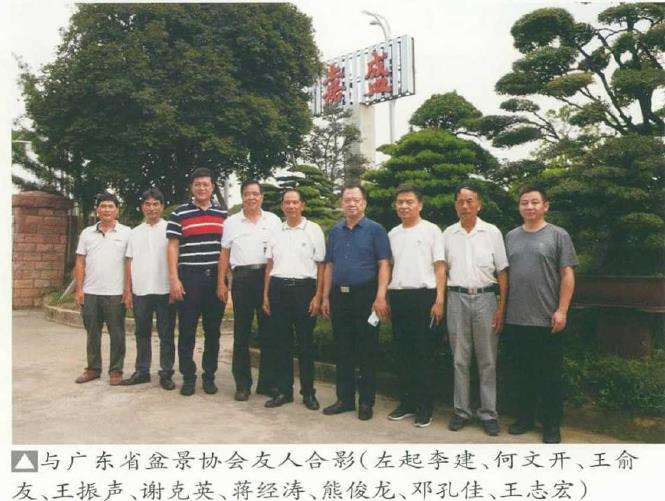 花木盆景杂志社岭南行侧记 图片