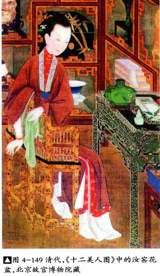 绘画作品中所见盆景的盆钵 图片