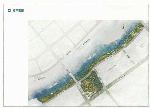 章江右岸滨江生态防护绿地景观设计方案