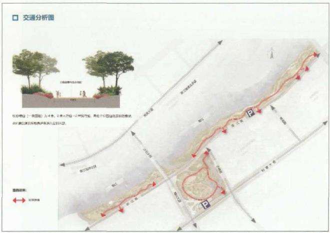 章江右岸滨江生态防护绿地景观设计方案