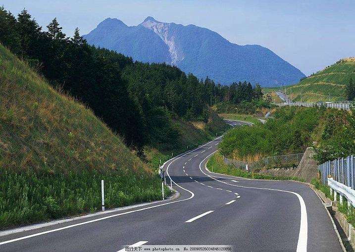 4个景观风貌图像的高频细节和幂律特征