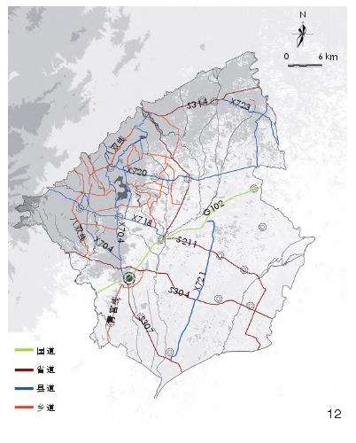 黑山县乡村景观道识别与5个规划