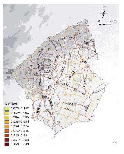 黑山县乡村景观道识别与5个规划