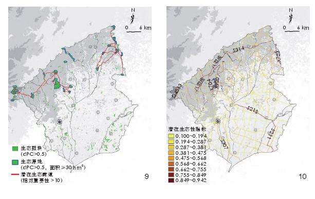 黑山县乡村景观道识别与5个规划