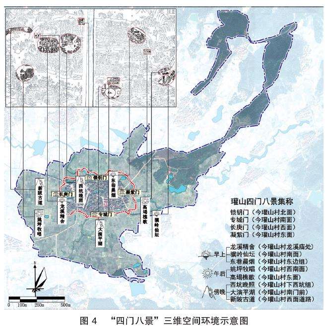 基于景观基因的瓘山村景观结构解析