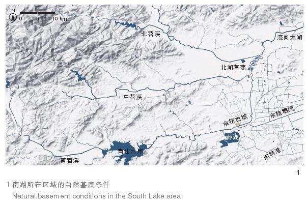 余杭南湖与城湖风景体系的3个研究