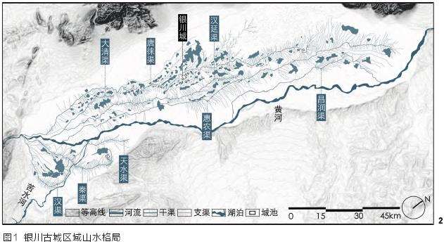 城景互融 银川传统区域的3个风景系统