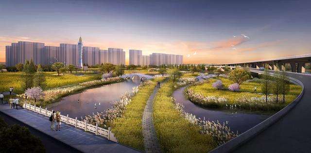 滨水公园景观设计的3个分析 以围寨河公园为例