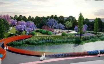 滨水公园景观设计的3个分析 以围寨河公园为例