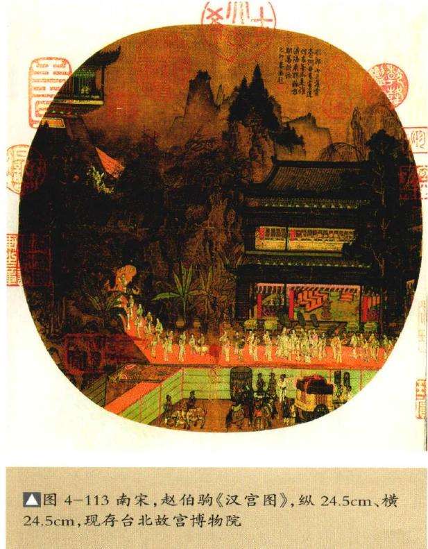 文人绘画作品中的5个山石盆景 图片