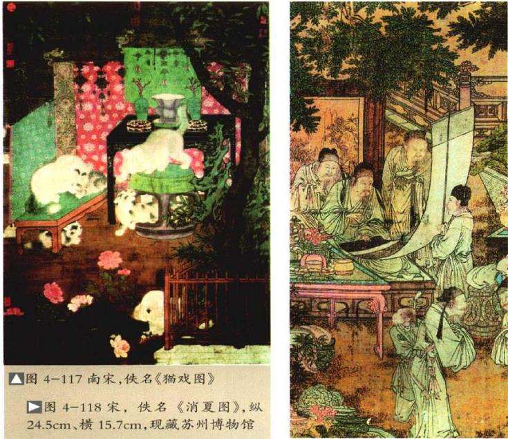 文人绘画作品中的5个山石盆景 图片