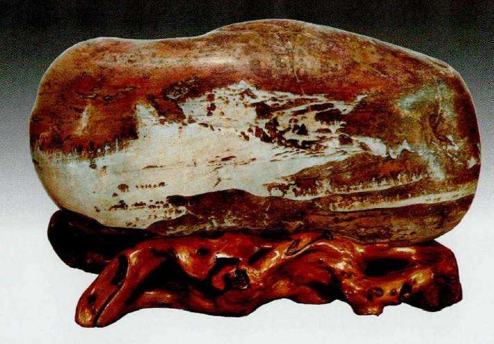 湖北恩施鹤峰县楼水奇石 图片