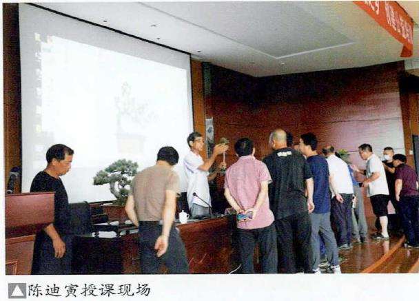 2022 浙江特级盆景艺术大师陈迪寅授课