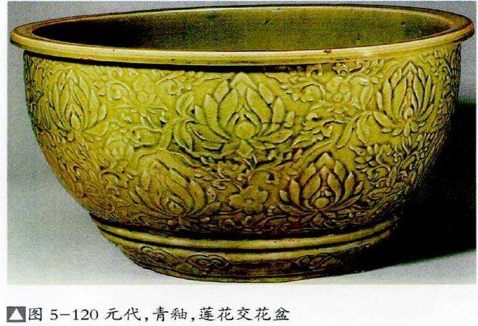 元代龙泉窑盆景盆钵与海外贸易 图片