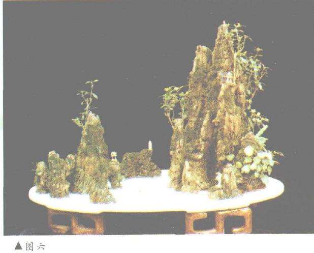 图解 怎么制作山水泥塑盆景的6个步骤