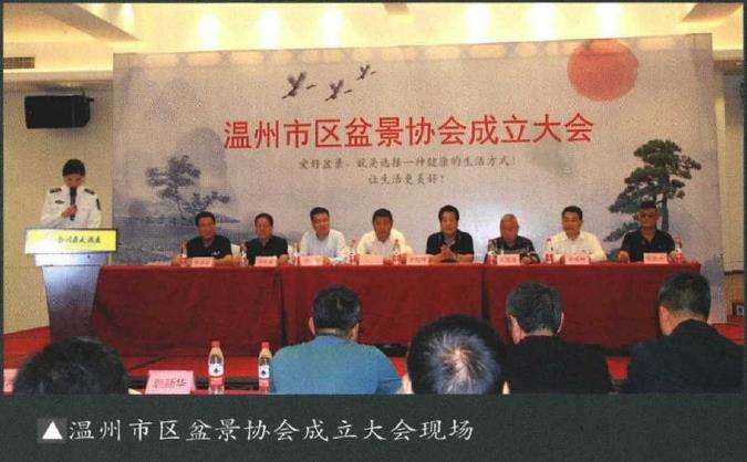 2019 温州市区盆景协会成立