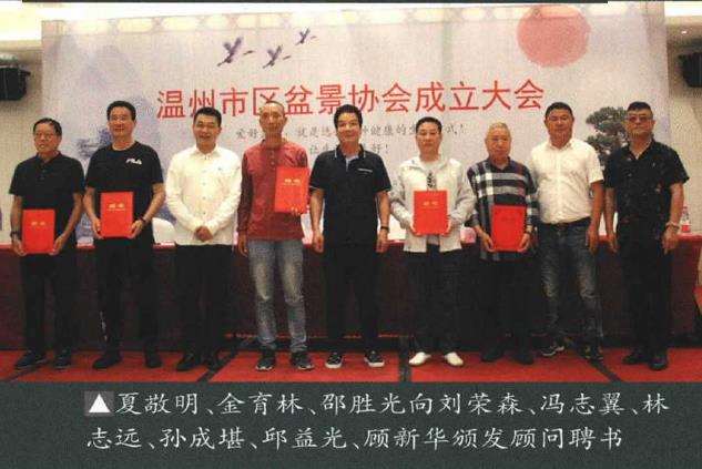 2019 温州市区盆景协会成立