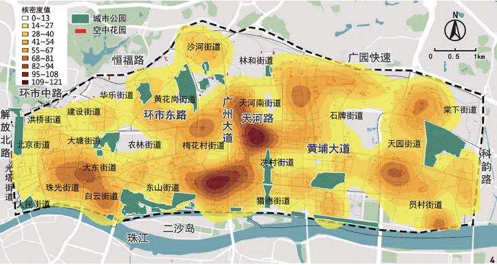 广州中心城区空中花园分布及3个发展潜力
