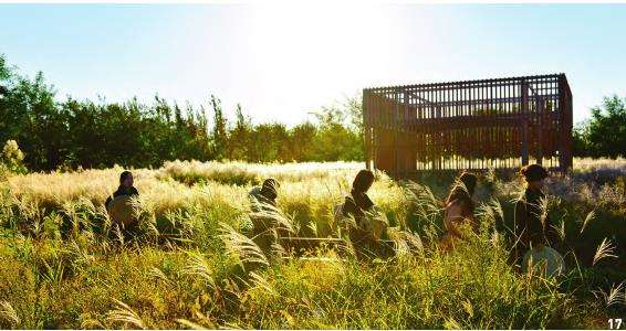 北京南苑饮鹿池公园历史景观视角下内源径流型