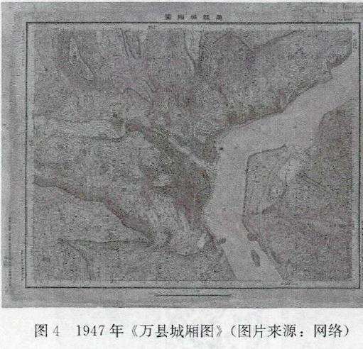 港口建设影响下的3个万州城市形态与变迁