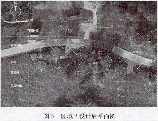 三峡水库2个典型区域植物景观设计