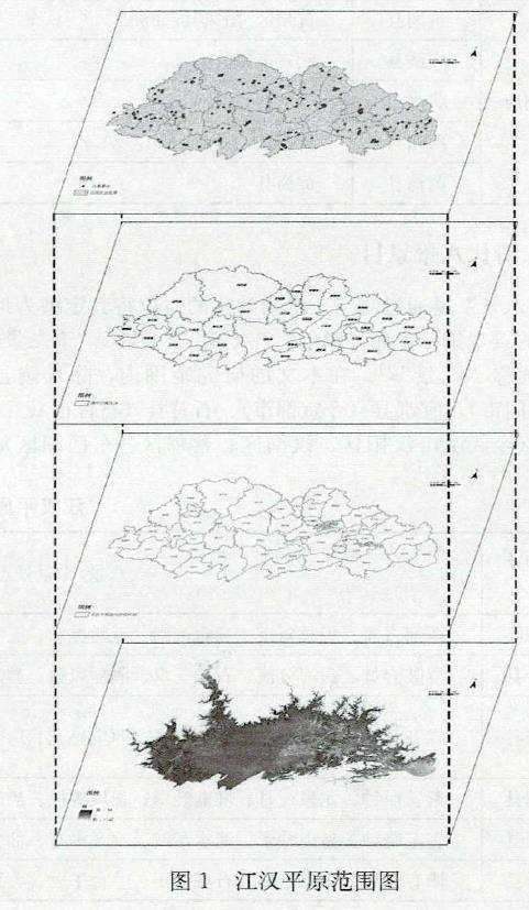江汉平原地区的3个八景赋存