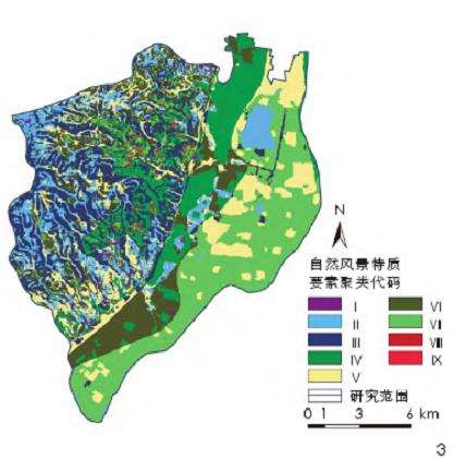 太原晋源区乡村风景特质图谱绘制