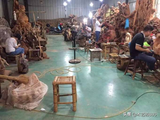 根雕工厂内部是什么样的9