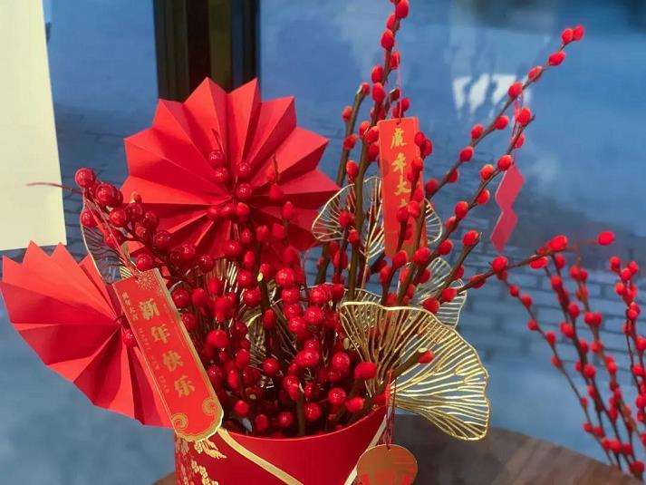 2022 广州花间集新中式年宵插花受欢迎