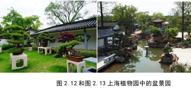 广州流花湖公园中的西苑盆景园