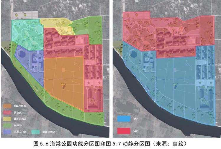 都江堰青城山镇海棠公园的3个功能分区优化设计