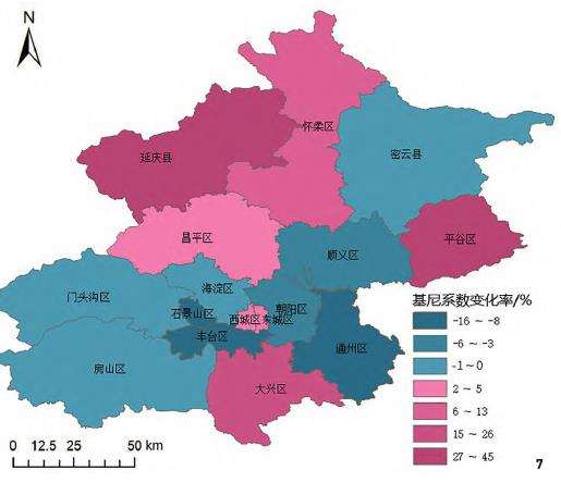 北京老年人公园绿地社会公平性的3个变动