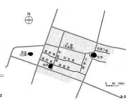 黄土台源传统聚落营建水池与聚落的3个景观特征