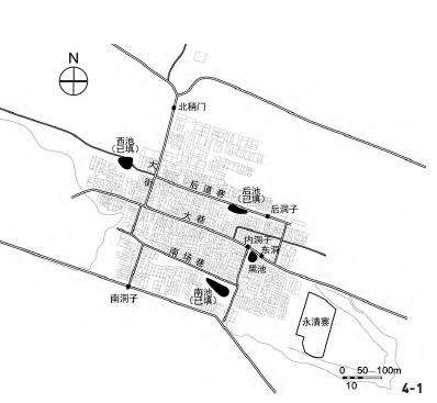 黄土台源传统聚落营建水池与聚落的3个景观特征